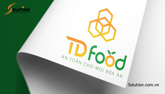 thiet ke logo TD FOOD 1