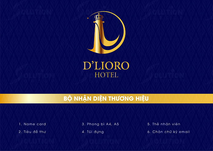 thiết kế logo nhận diện thương hiệu khách sạn