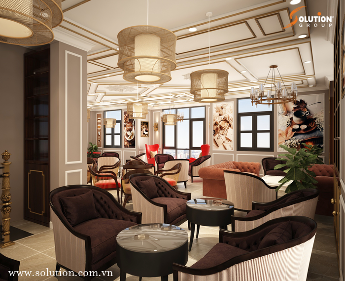 Thiết kế thi công nội thất quán cafe tại Hà Nội Hồ Chí Minh Đà Nẵng Hải Phòng