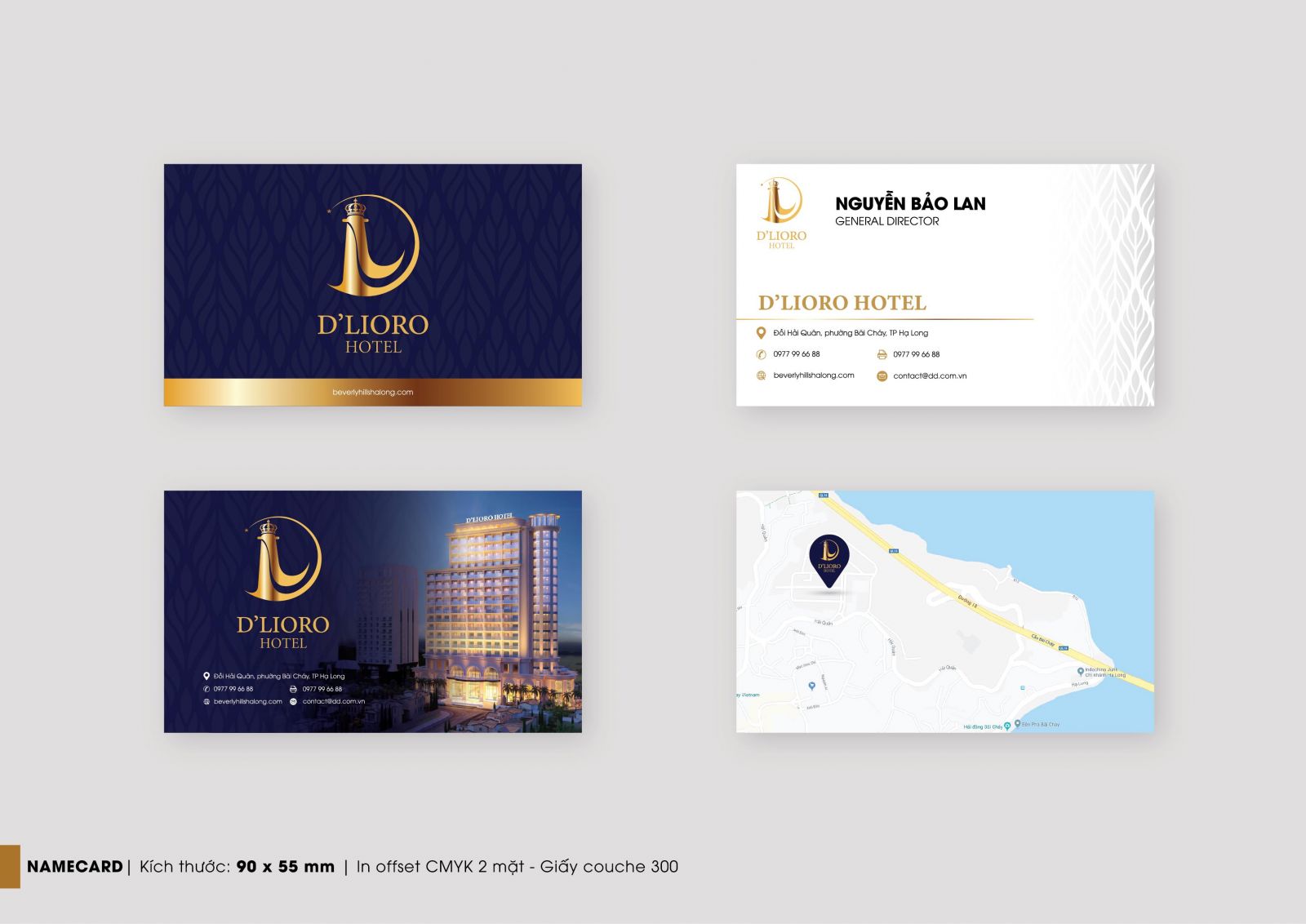 thiết kế logo nhận diện thương hiệu khách sạn chuyên nghiệp