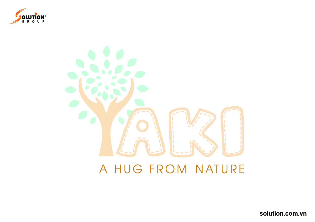 thiết kế logo shop quần áo Yaki