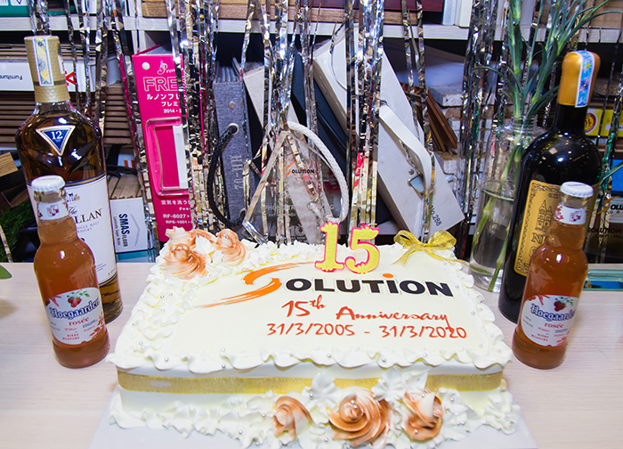 sinh nhật công ty thiết kế quảng cáo Solution