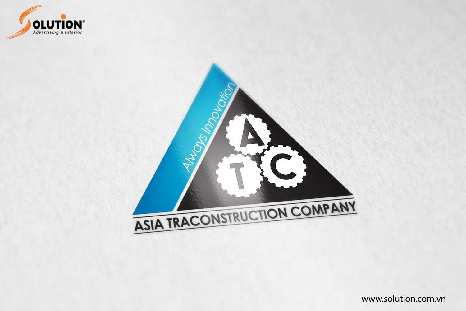 Mẫu thiết kế logo thương hiệu công ty Á Châu