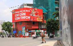 Slogan và biển quảng cáo