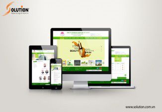 Thiết kế website Công ty Sen Việt