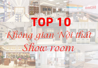 TOP 10 MẪU THIẾT KẾ NỘI THẤT SHOWROOM SANG TRỌNG