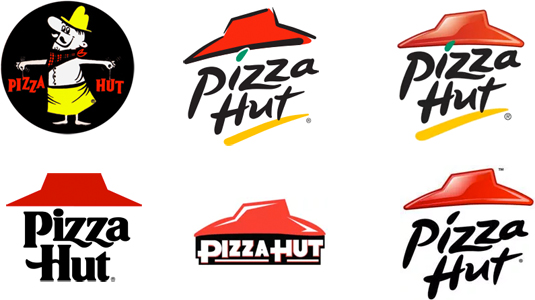Pizza hut thay doi thiet ke logo