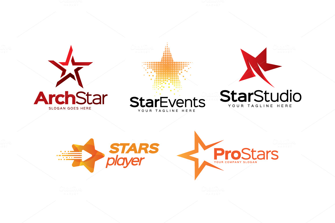Ý tưởng thiết kế logo hình ngôi sao