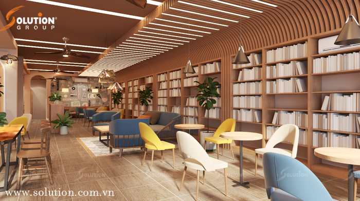 Thiết kế thi công nội thất quán cafe Hà Nội Hồ Chí Minh Đà Nẵng