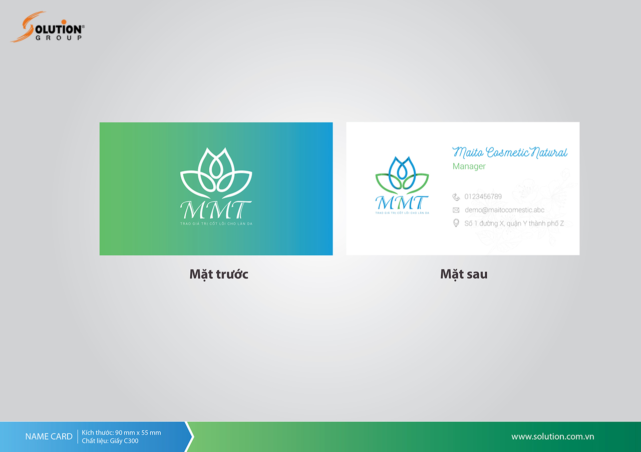 Thiết kế logo mỹ phẩm Maito