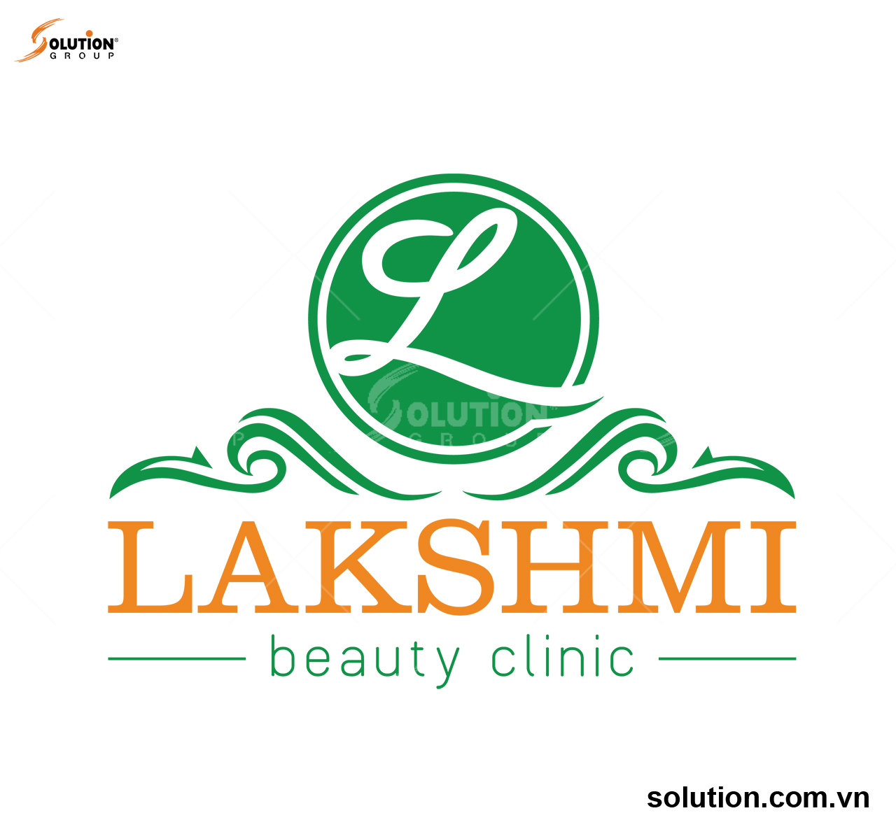 Thiết kế logo spa Lakshmi