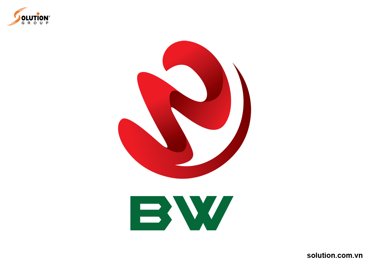thiết kế logo đơn giản công ty BW