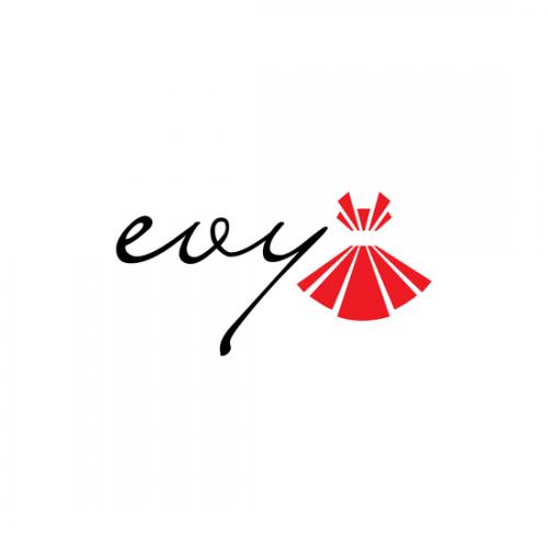 phong cách thiết kế logo thời trang chuyên nghiệp EVY