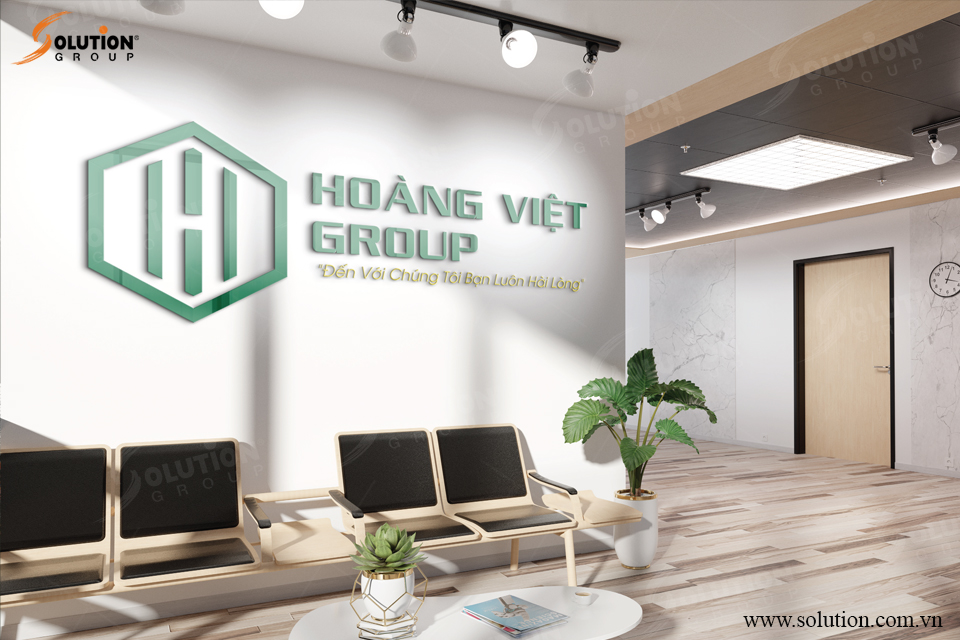 Logo công ty bất động sản Hoàng Việt