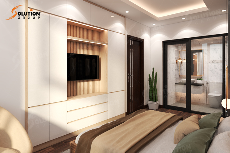 Thiết kế nội thất chung cư 3 phòng ngủ ấn tượng