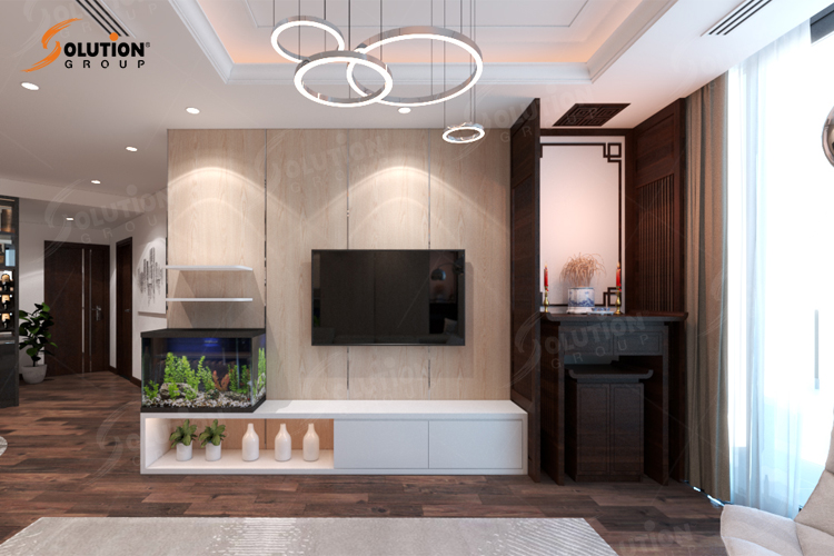 Thiết kế phòng khách chung cư - 10 mẫu thiết kế ấn tượng, đẹp mắt