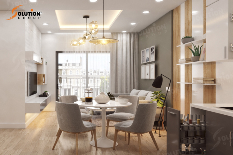 Thiết kế nội thất chung cư 70m2