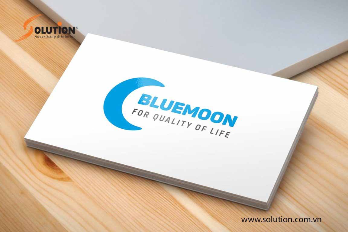Thiết kế logo Công ty TNHH Thương Mại BLUE MOON