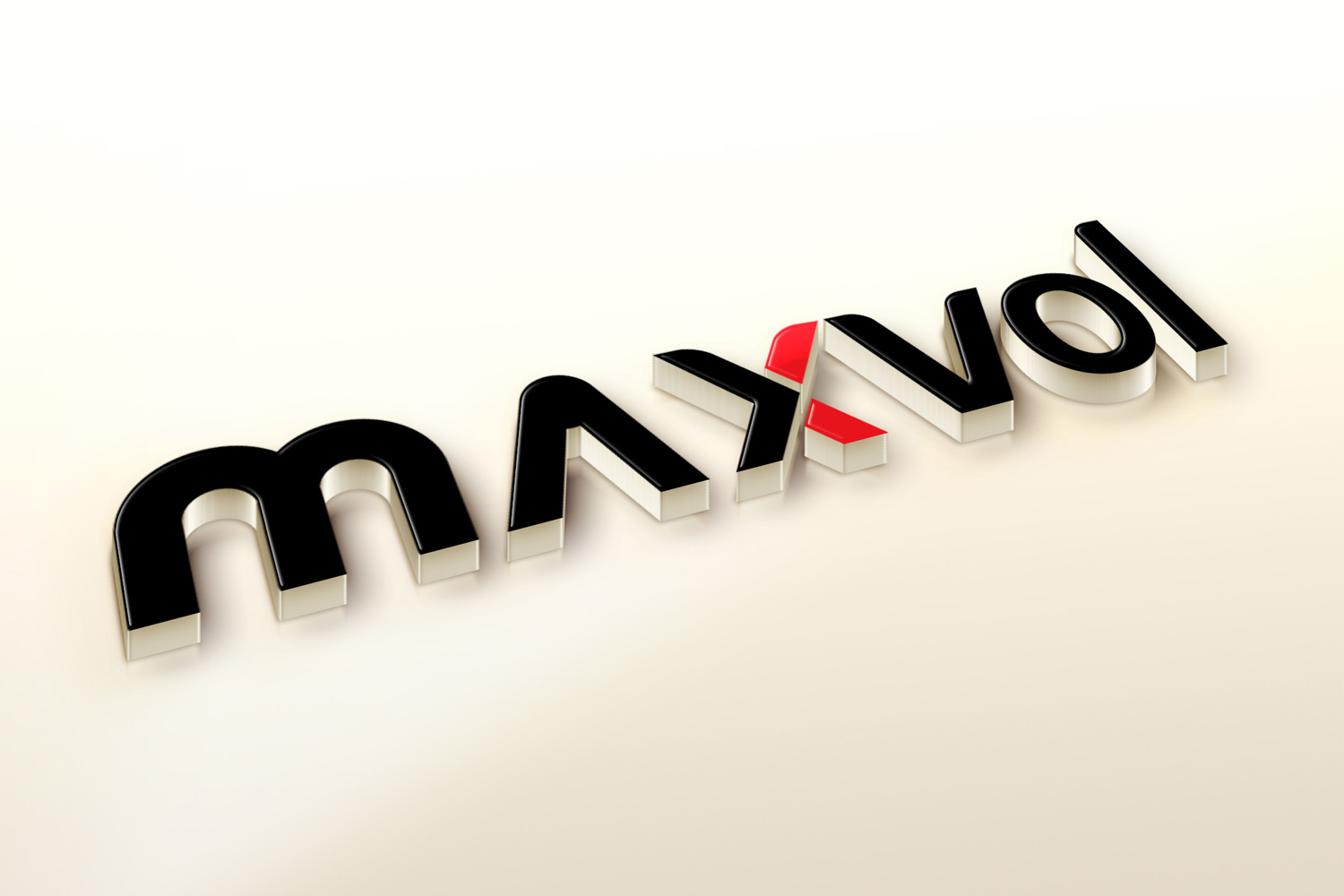Mẫu thiết kế logo thương hiệu Maxvol