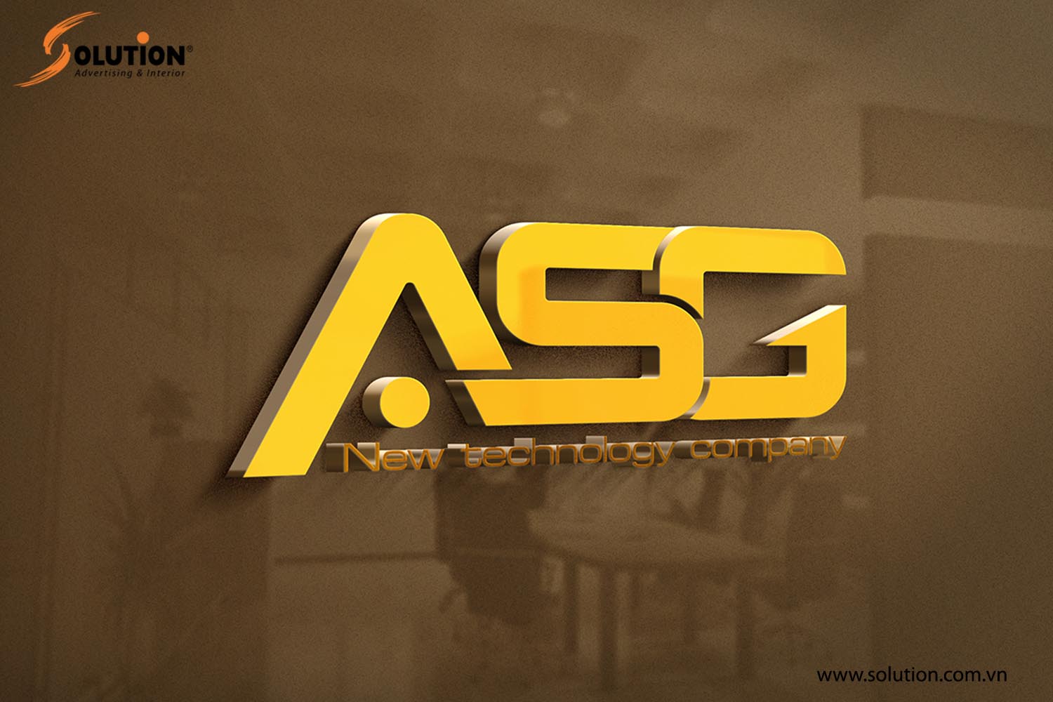 Mẫu thiết kế logo công ty ASG