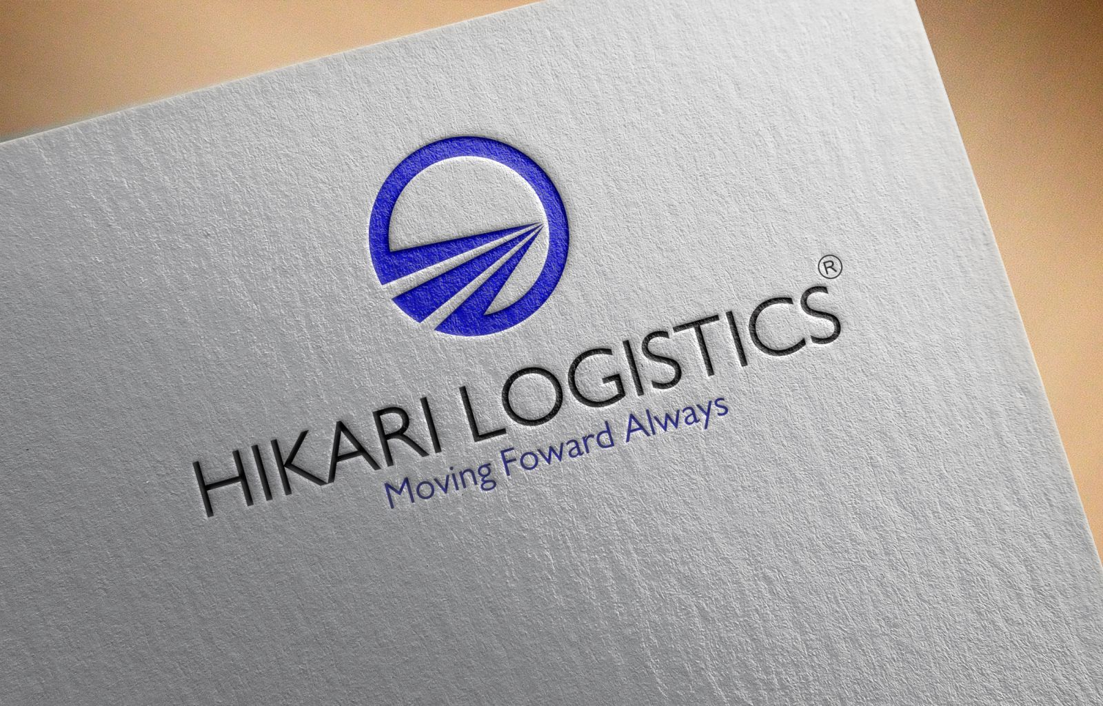 Mẫu thiết kế logo Công ty vận tải Hikari Logistics