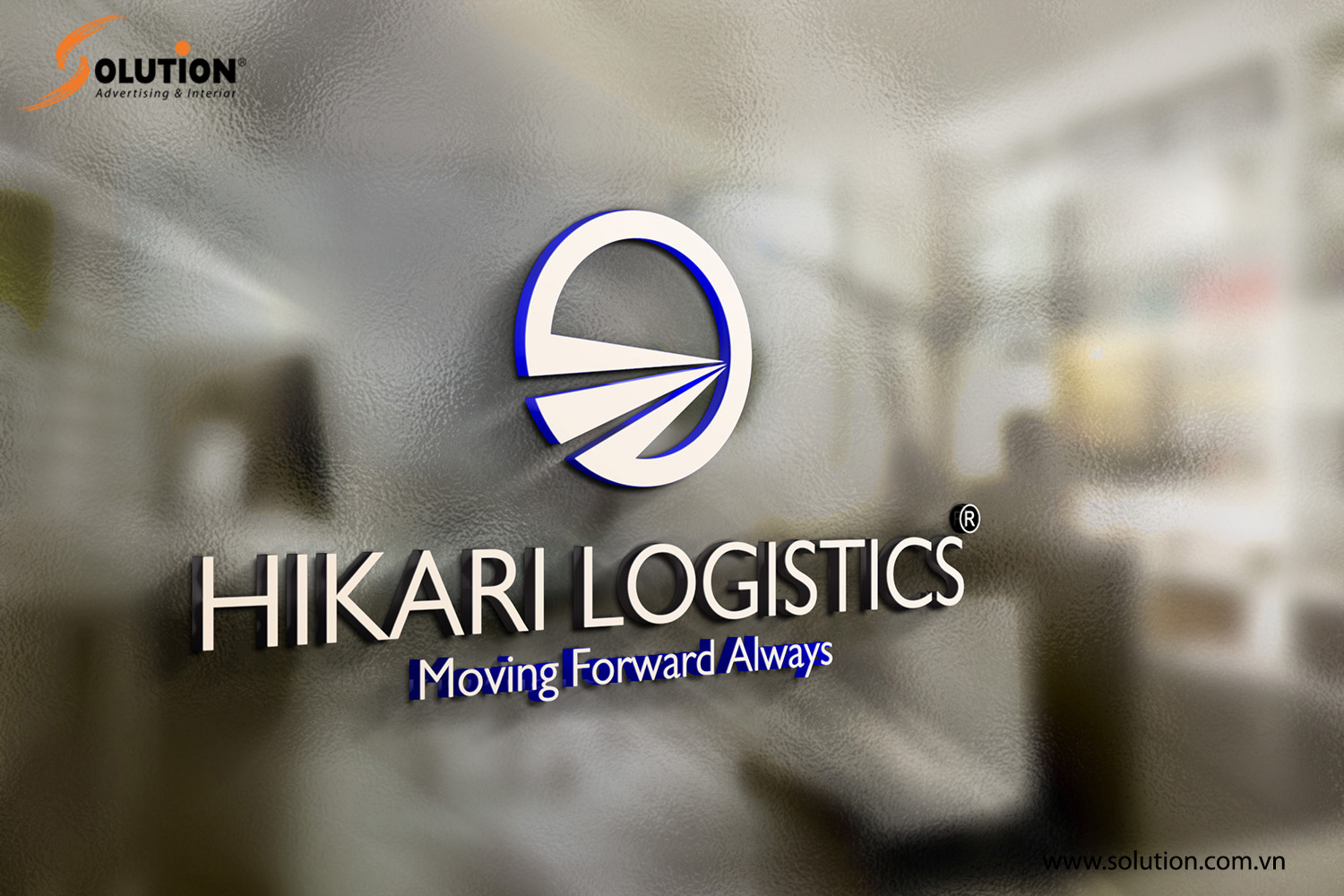 Mẫu thiết kế logo thương hiệu Công ty Hikari Việt Nam