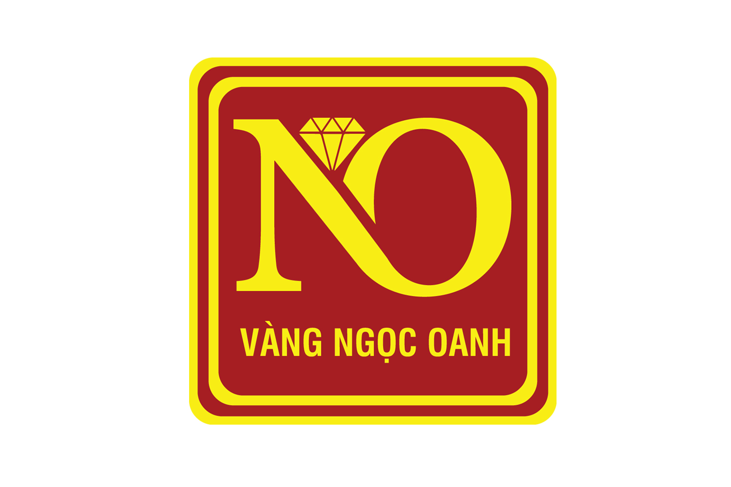 Mẫu thiết kế logo vàng Ngọc Oanh