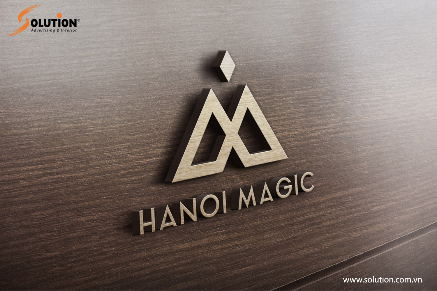 Mẫu thiết kế logo thương hiệu Hanoi Magic