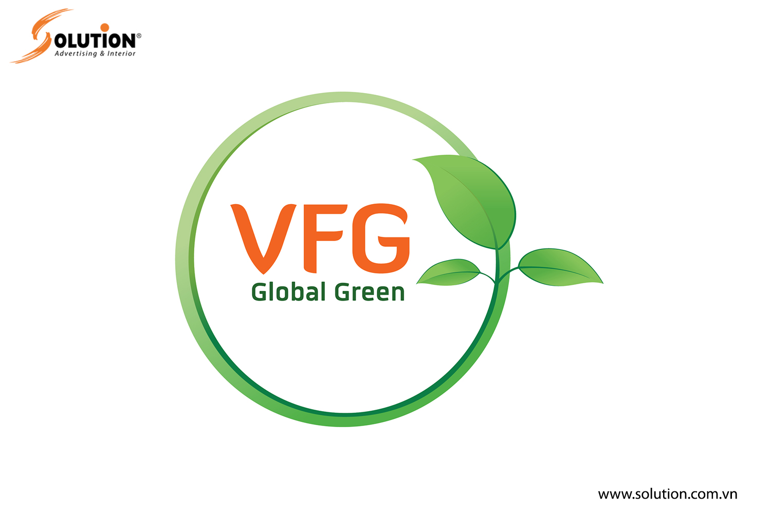 Mẫu thiết kế logo trong bộ nhận diện thương hiệu Công ty VFG