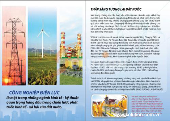 Trang 2 - 3 brochure Công ty Dầu khí Việt Nam