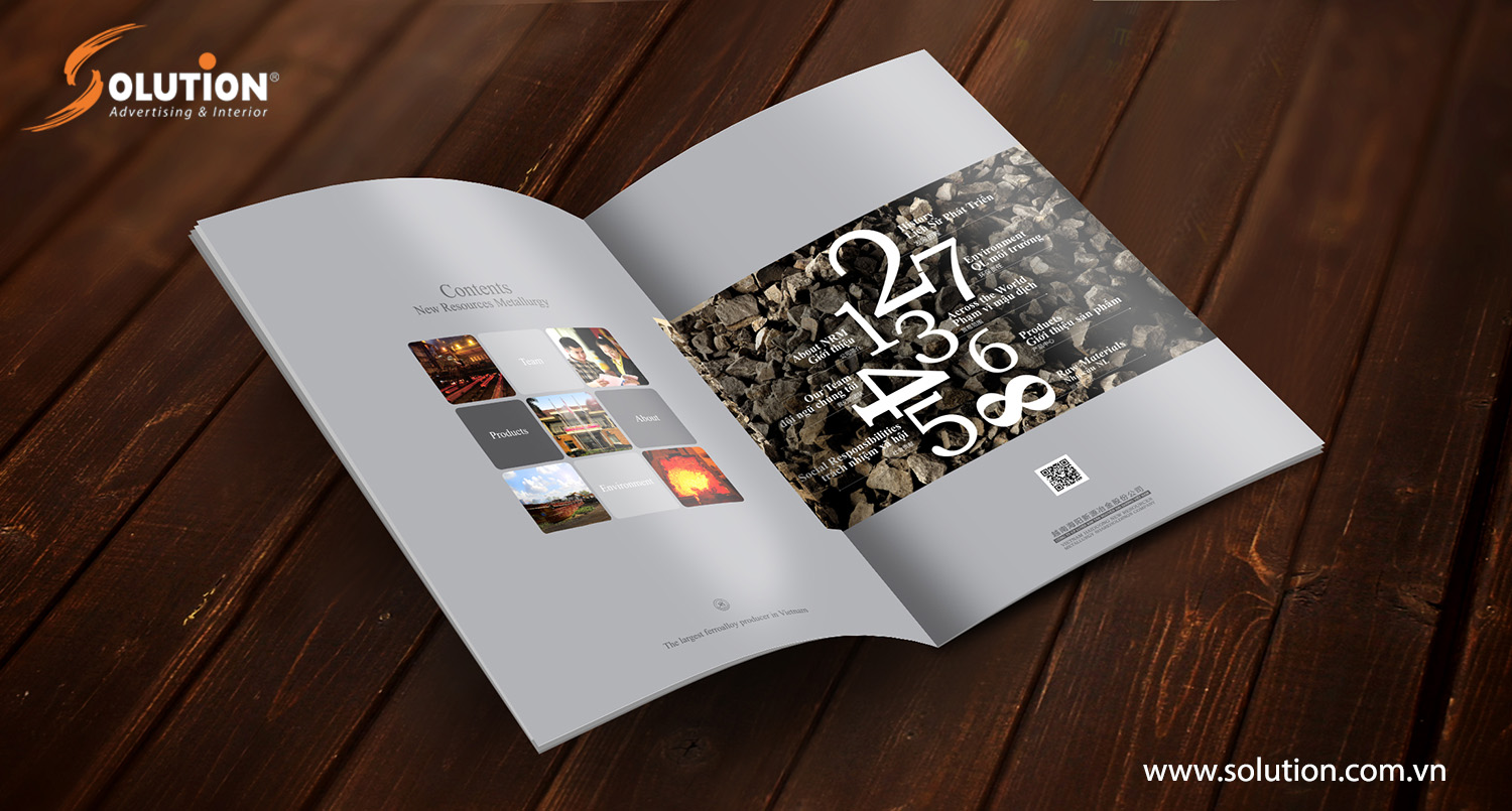 Hình ảnh mẫu thiết kế catalogue Công ty Tân Nguyên (Trang phụ lục)