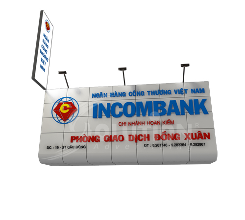Biển quảng cáo ngân hàng incombank