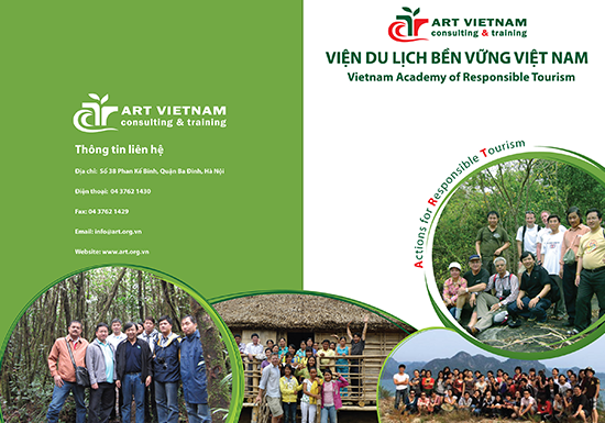 Thiết kế catalogue Viện du lịch bền vững Việt Nam