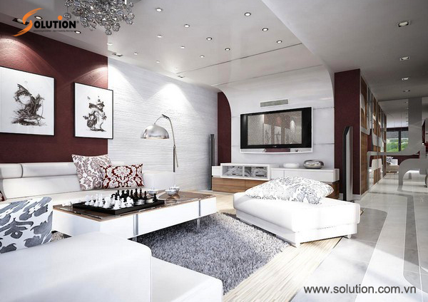 nội thất đẹp phong cách hiện đại
