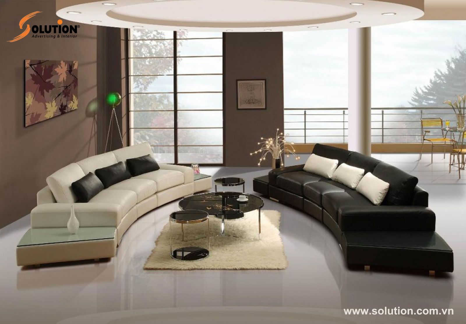 thiết kế nội thất phong cách mới