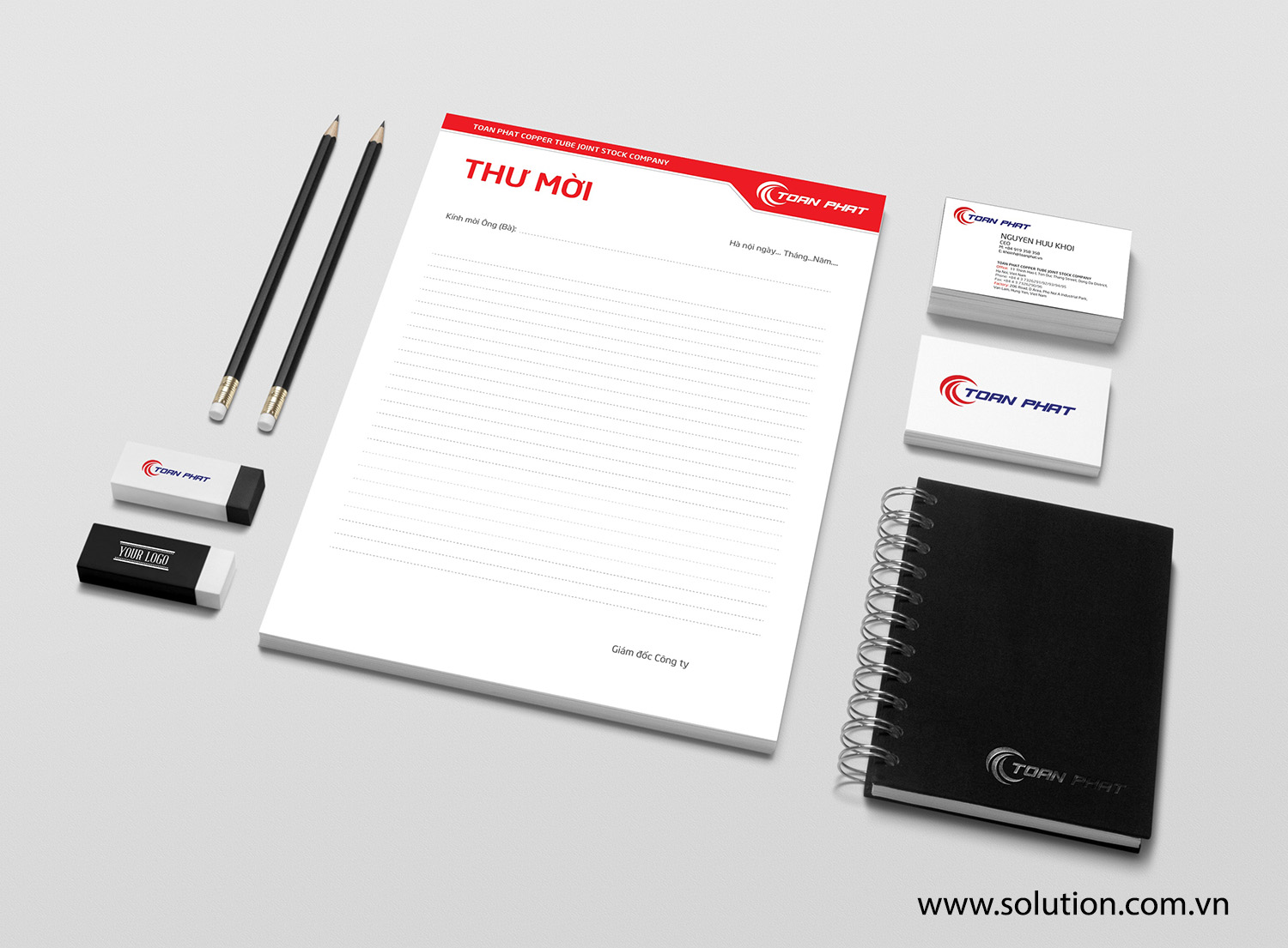 THIẾT KẾ BỘ NHẬN DIỆN THƯƠNG HIỆU TOÀN PHÁT