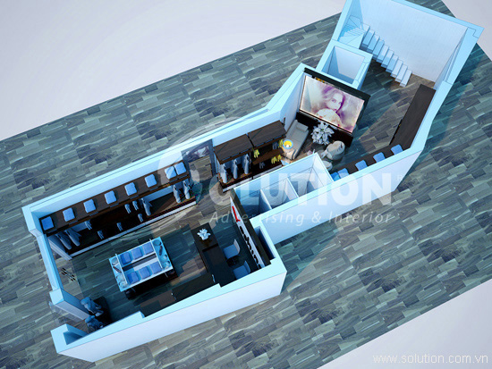 Thiết kế nội thất showroom chuyên nghiệp