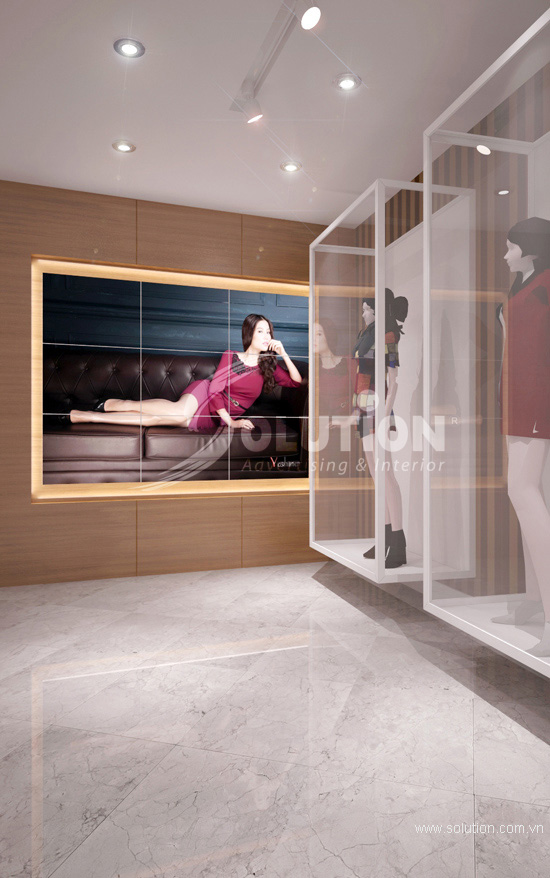 Thiết kế thi công showroom cao cấp