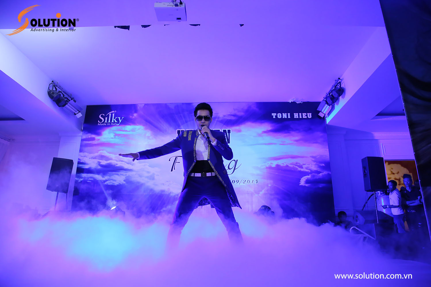 Ảnh người mẫu tóc tại “Lễ hội tóc Heaven Flying” mà Solution đã thực hiện