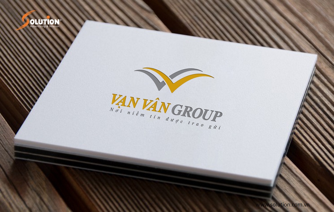 thiết kế logo đẹp công ty vạn vân