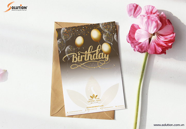 thiết kế bộ nhận diện thương hiệu dịch vụ spa cao cấp quỳnh anh Beaty & spa