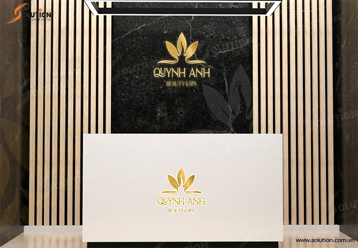thiết kế bộ nhận diện thương hiệu dịch vụ spa cao cấp quỳnh anh Beaty & spa thiết kế bộ nhận diện thương hiệu dịch vụ spa cao cấp quỳnh anh Beaty & spa