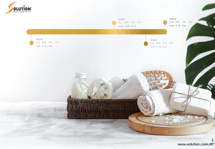 thiết kế bộ nhận diện thương hiệu dịch vụ spa cao cấp quỳnh anh Beaty & spa