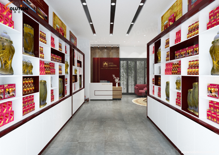 Thiet ke va thi cong noi that showroom