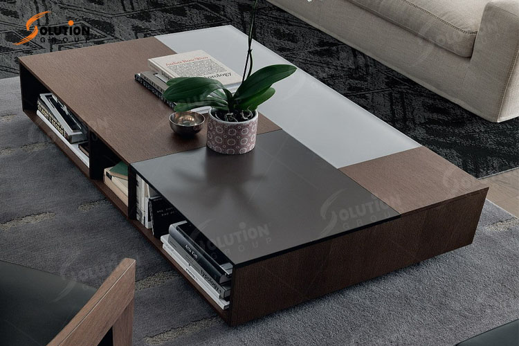 Bàn uống nước thông minh có hộc chứa đồ