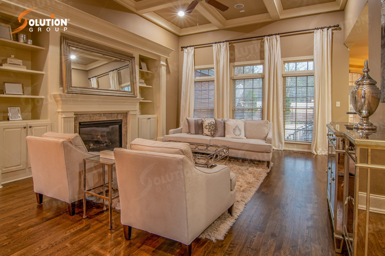 Thiết kế nội thất lâu đài dinh thự