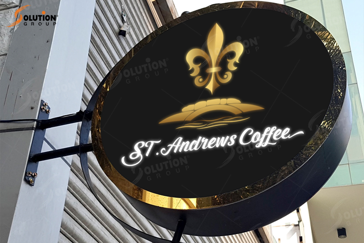 Biển quảng cáo Mica hút nổi