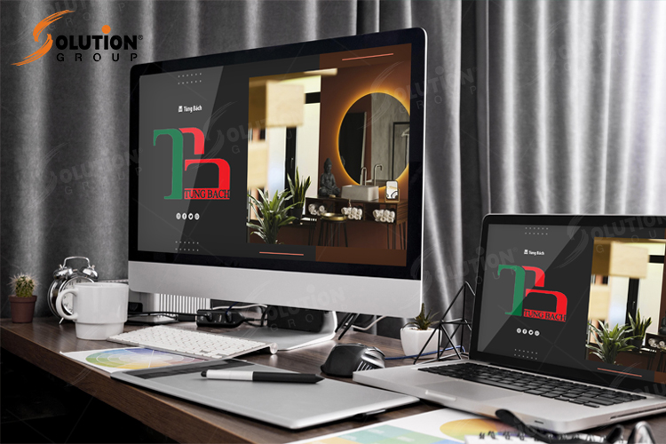 Mẫu thiết kế logo nội thất Tùng Bách