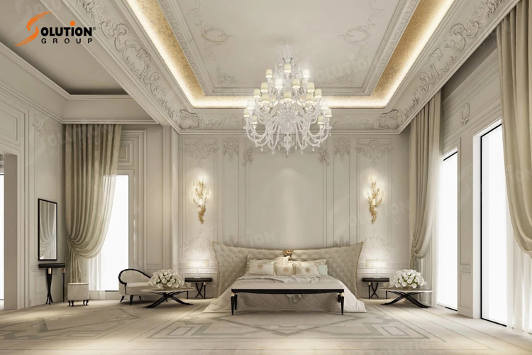 Phòng ngủ phong cách Luxury