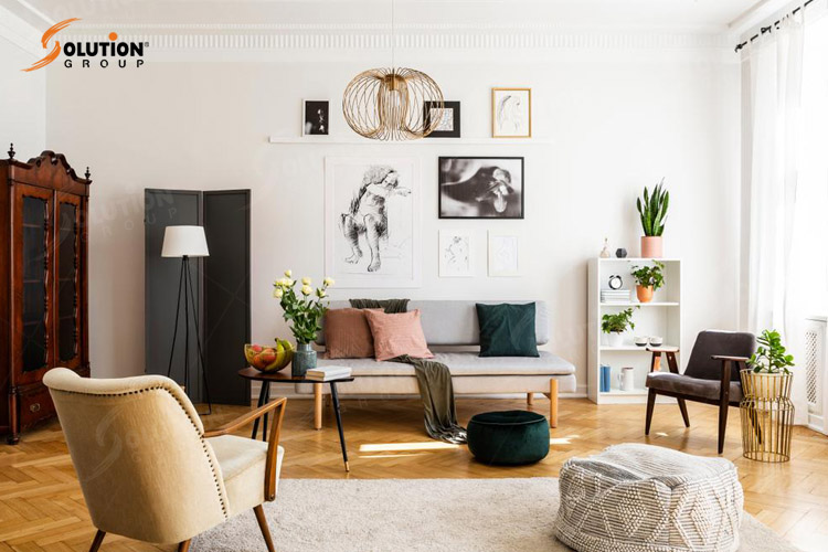 Phòng ngủ Vintage